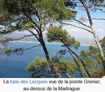 Saint Cyr-Sur-Mer La Madrague Les Aigues Marines Экстерьер фото
